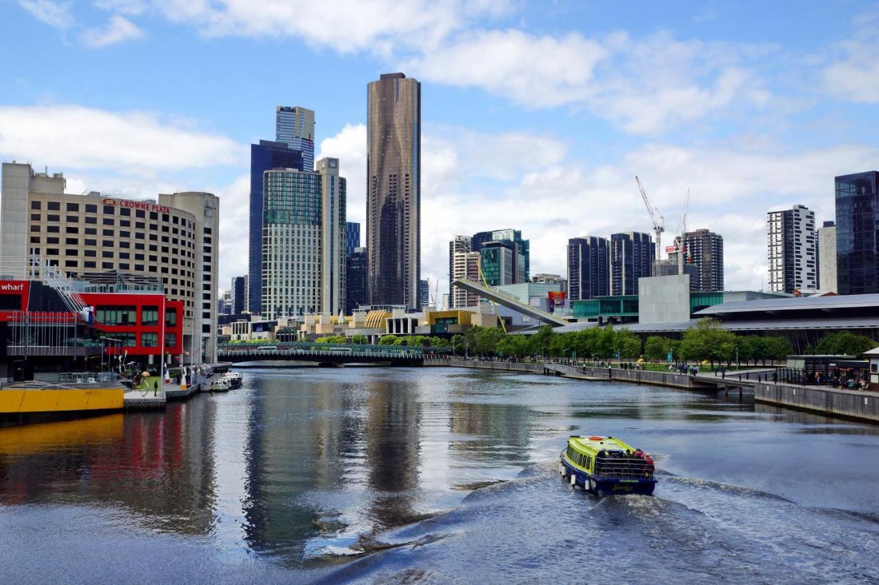 Melbourne Holiday Apartments Flinders Wharf Exteriör bild