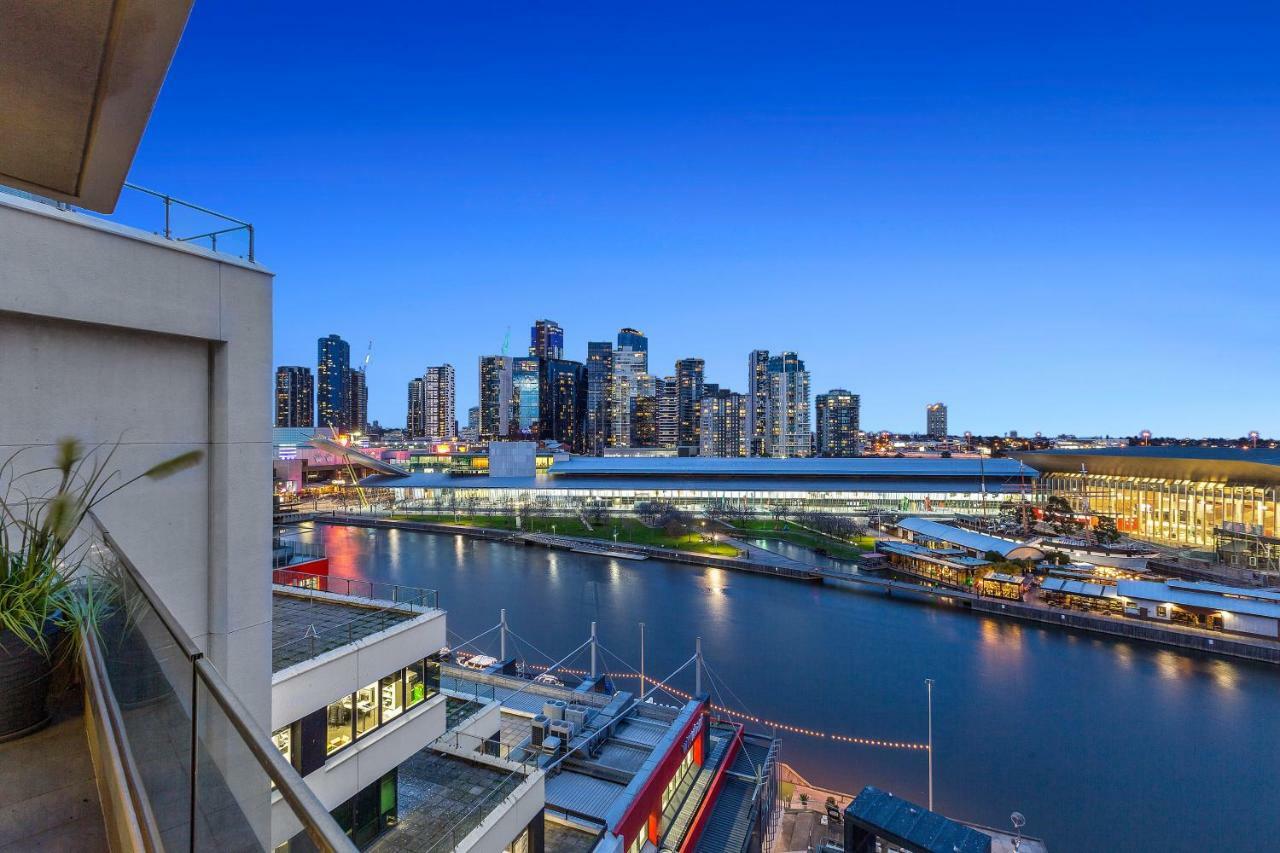 Melbourne Holiday Apartments Flinders Wharf Exteriör bild